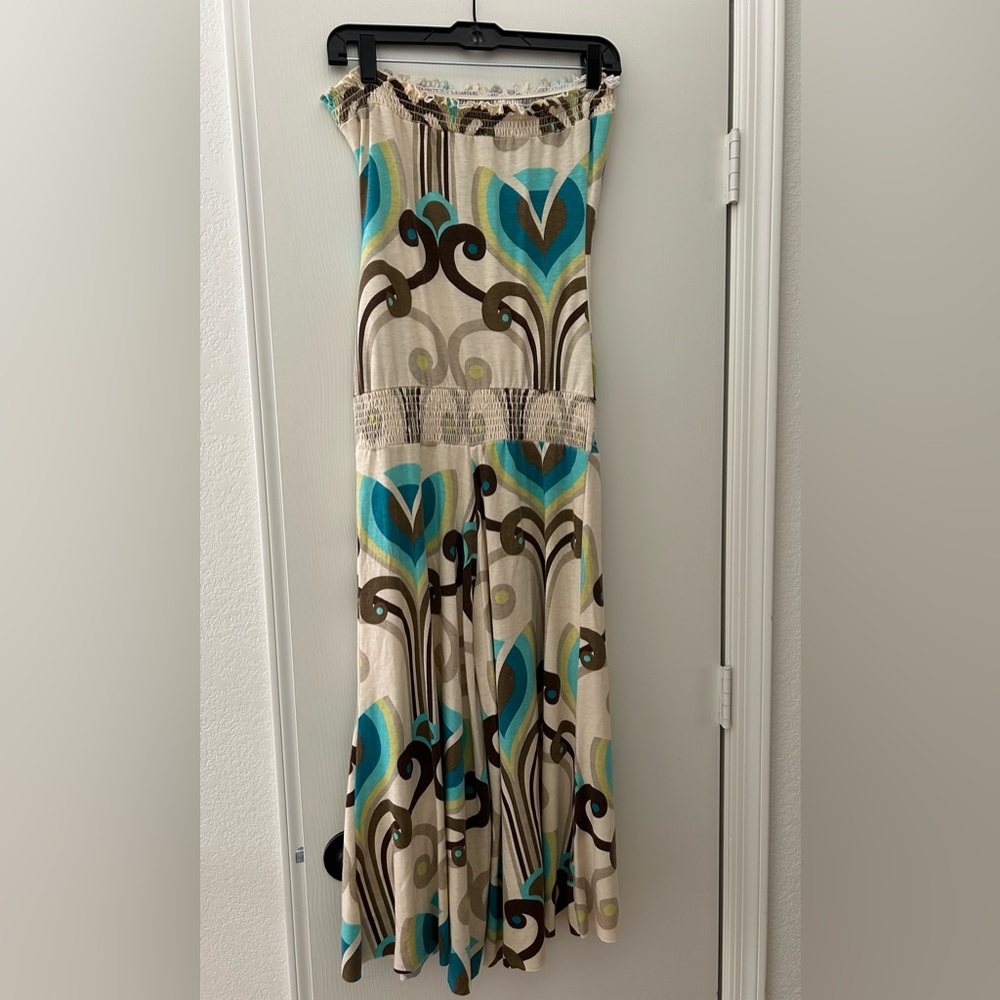 Mossimo Vintage Sleeveless & Stylish Bohemian Wide Legged Maxi Romper - Picture 4 of 15
